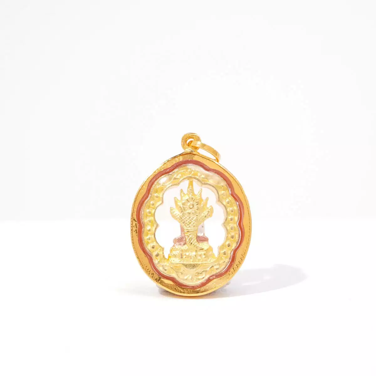 จี้พระประจำวันเกิดล้อมเพชรสวิส (วันเสาร์) - Image 2