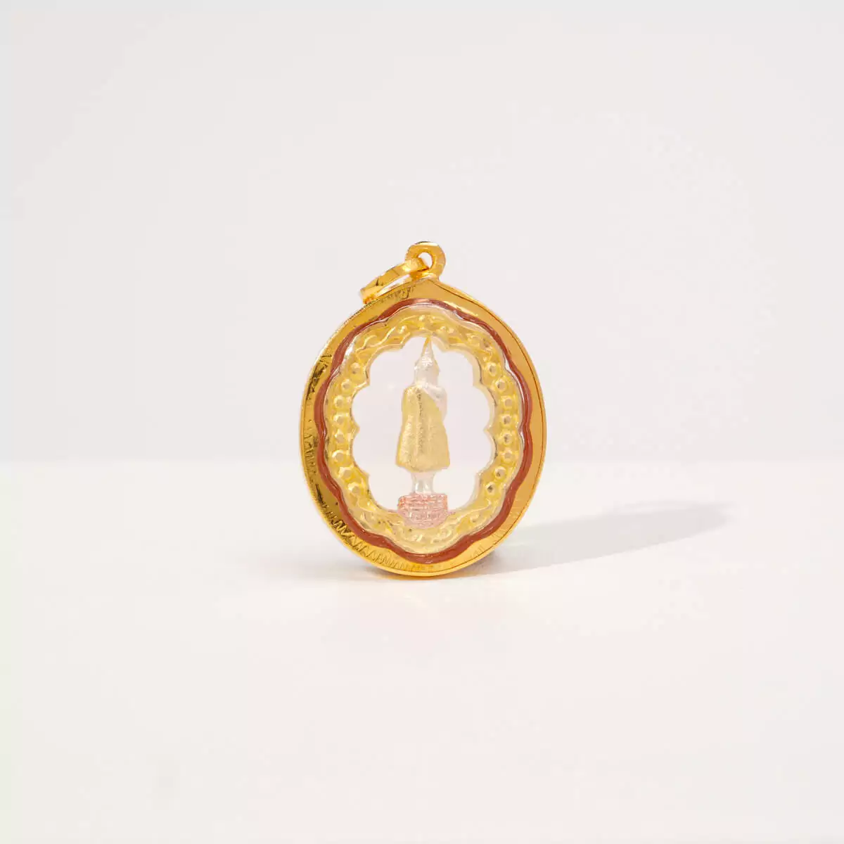 จี้พระประจำวันเกิดล้อมเพชรสวิส (วันอาทิตย์) - Image 2