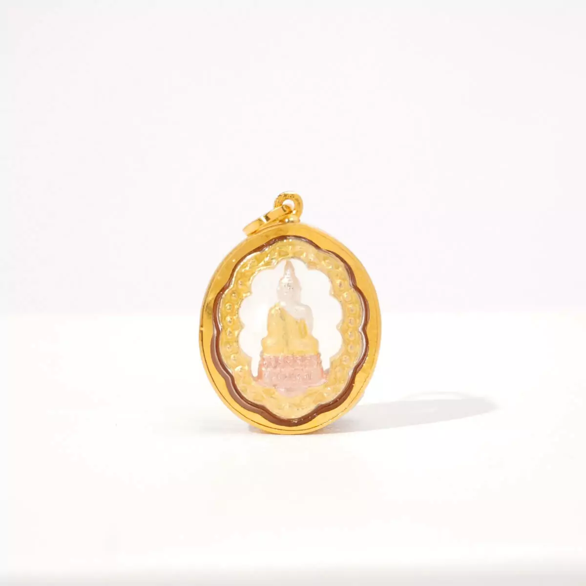 Thursday Birthday Buddha Pendant With Swiss Diamonds - Image 2