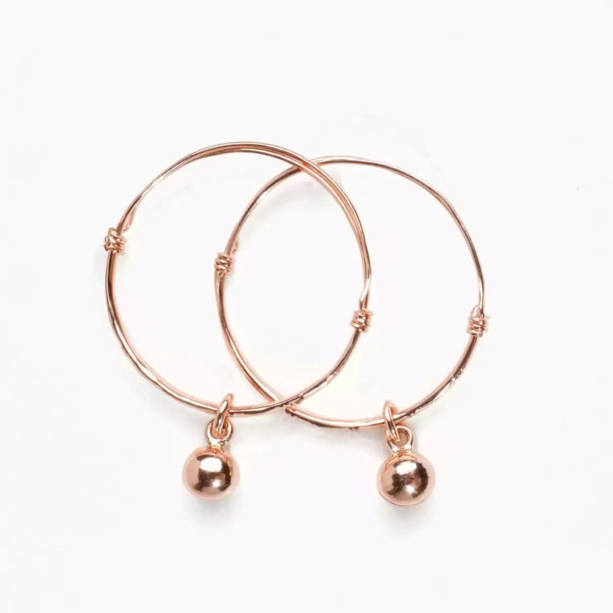 Children's Nak Bracelets Weighing 1 Baht Diamond Pattern and are Adorned With Small Bells - Image 2