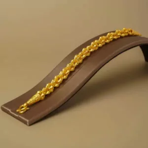 สร้อยข้อมือทองคำ 1 บาท ลายหนามทุเรียน