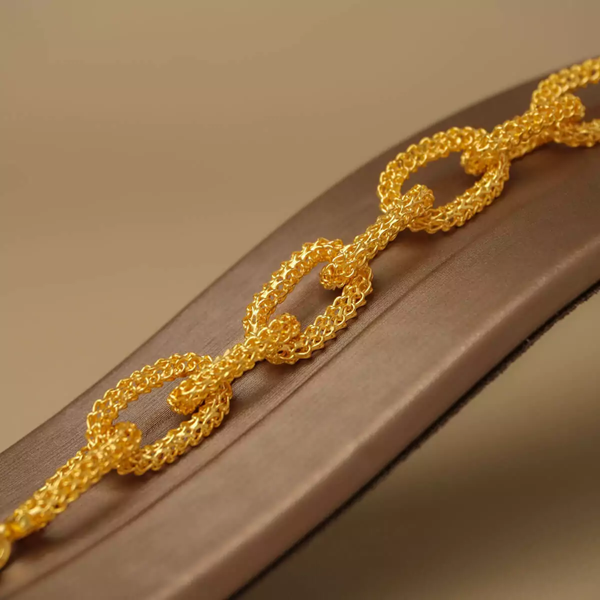 Gold Bracelet 1 Baht Phru Chain Pattern - Image 3