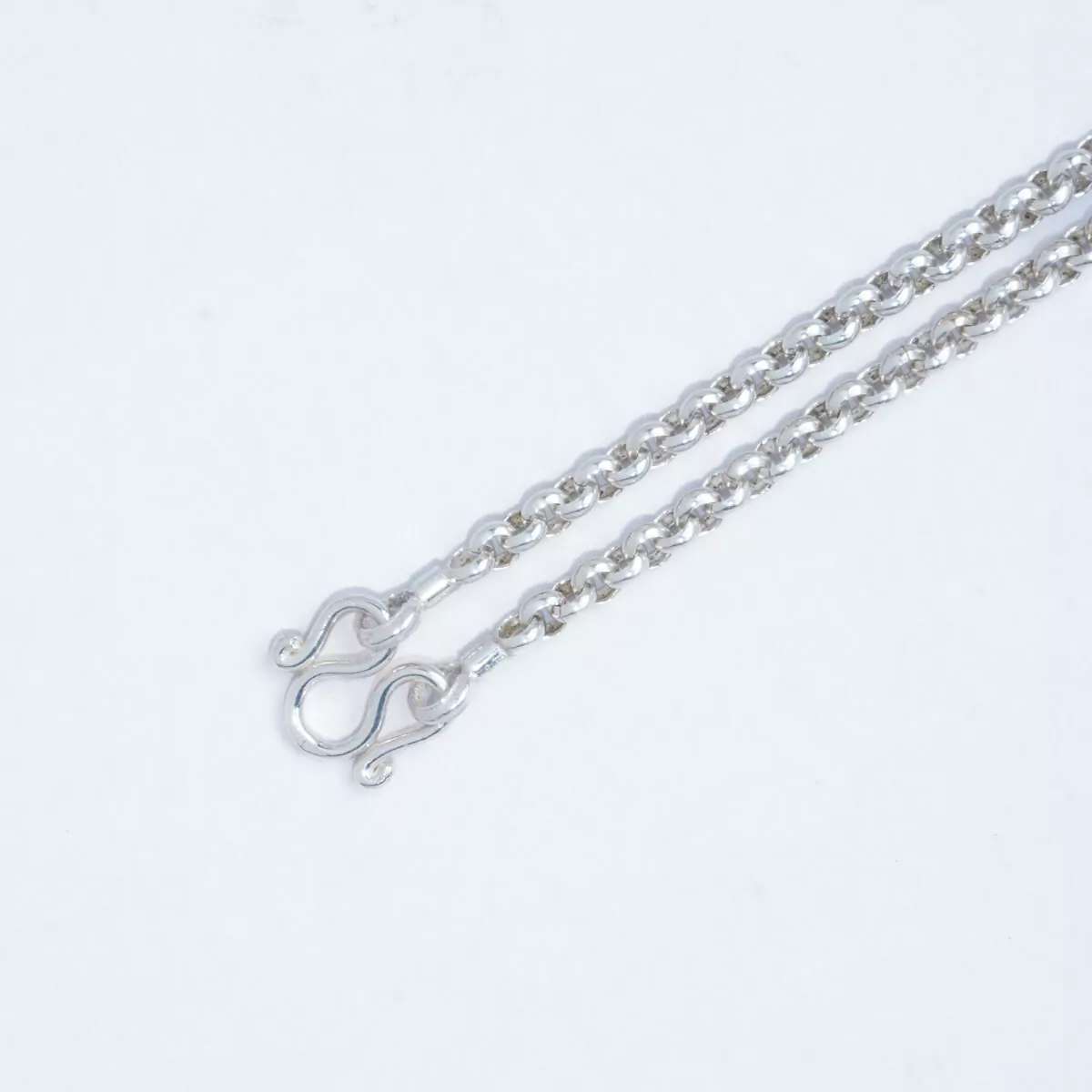 สร้อยคอเงิน 92.5% ลายผ่าหวาย - Image 2